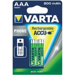 Аккумуляторная батарейка Varta Professional Phone Power 2xAAA 800 mAh