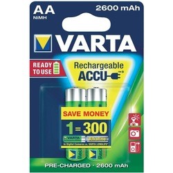 Аккумуляторная батарейка Varta Rechargeable Accu 2xAA 2600 mAh