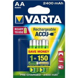 Аккумуляторная батарейка Varta Rechargeable Accu 2xAA 2400 mAh