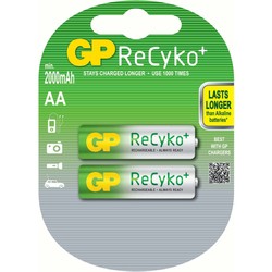 Аккумуляторная батарейка GP Recyko 2xAA 2100 mAh