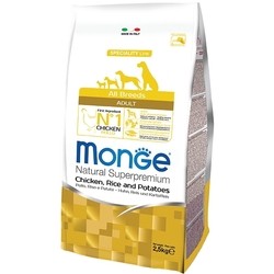 Корм для собак Monge Speciality Adult All Breed Chicken/Rice/Potatoes 2.5 kg