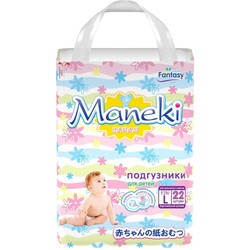 Подгузники Maneki Fantasy Diapers L / 22 pcs