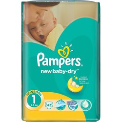 Подгузники Pampers New Baby-Dry 1 / 43 pcs