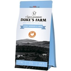 Корм для собак Dukes Farm Adult Medium and Large Breed Turkey 12 kg