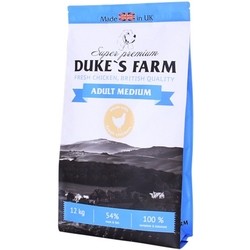 Корм для собак Dukes Farm Adult Medium Breed Chicken 12 kg
