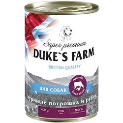 Корм для собак Dukes Farm Adult Canned Chicken Offal/Stomach 0.4 kg