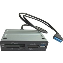 Картридер/USB-хаб STLab U-405
