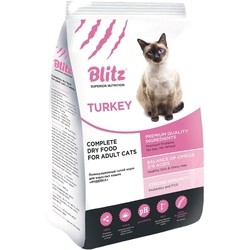Корм для кошек Blitz Adult Turkey 10 kg