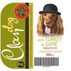 Корм для собак Clan Adult Canned Turkey/Game 0.3 kg