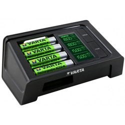 Зарядка аккумуляторных батареек Varta LCD Smart Charger + 4xAA 2100 mAh