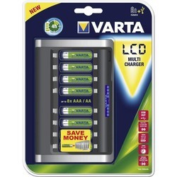 Зарядка аккумуляторных батареек Varta LCD Multi