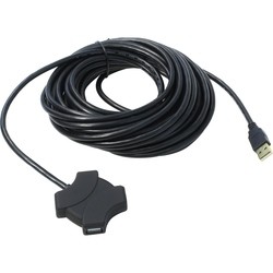 Картридер/USB-хаб Greenconnect GC-U2EC10M4