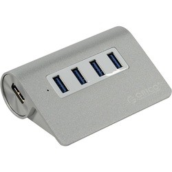 Картридер/USB-хаб Orico M3H4-SV