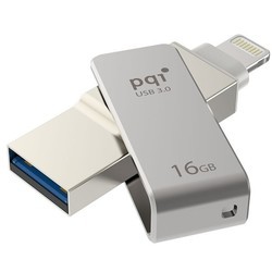 USB Flash (флешка) PQI iConnect mini 64Gb (золотистый)