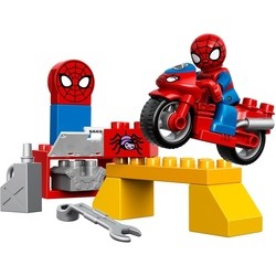 Конструктор Lego Spider-Man Web-Bike Workshop 10607
