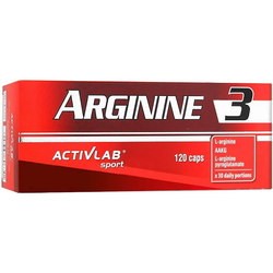 Аминокислоты Activlab Arginine 3 120 cap