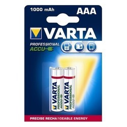 Аккумуляторная батарейка Varta Rechargeable Accu 2xAAA  1000 mAh