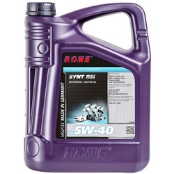 Моторное масло Rowe Hightec Synt RSI 5W-40 4L