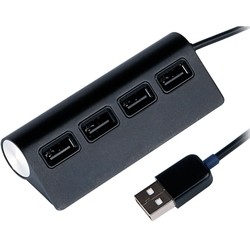 Картридер/USB-хаб Ritmix CR-2400