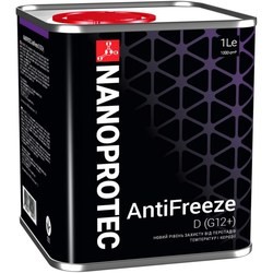 Антифриз и тосол Nanoprotec Antifreeze D (G12 Plus) 1L