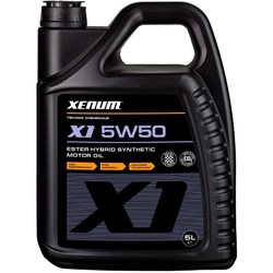 Моторное масло Xenum X1 5W-50 5L