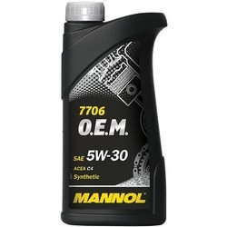 Моторное масло Mannol 7706 O.E.M. 5W-30 1L