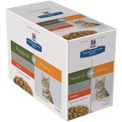 Корм для кошек Hills PD Feline Packaging Metabolic/Urinary Chicken 0.085 kg