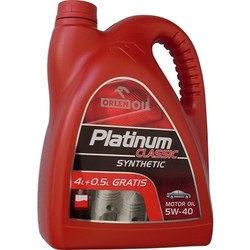 Моторное масло Orlen Platinum Classic Synthetic 5W-40 4.5L