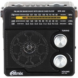 Радиоприемник Ritmix RPR-202 (черный)