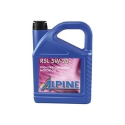 Моторное масло Alpine RSL 5W-20 4L