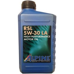 Моторное масло Alpine RSL 5W-30 LA 1L