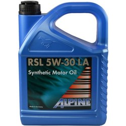 Моторное масло Alpine RSL 5W-30 LA 4L