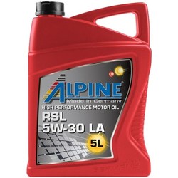Моторное масло Alpine RSL 5W-30 LA 5L