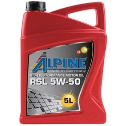 Моторное масло Alpine RSL 5W-50 5L