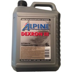 Трансмиссионное масло Alpine ATF Dexron III 5L