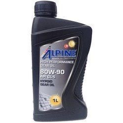 Трансмиссионное масло Alpine Gear Oil 80W-90 GL-5 1L