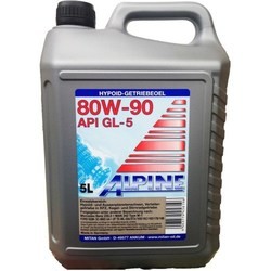 Трансмиссионное масло Alpine Gear Oil 80W-90 GL-5 5L