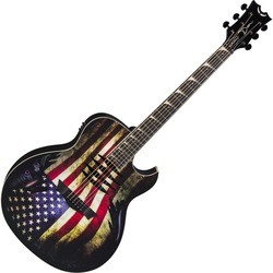 Гитара Dean Guitars Mako Dave Mustaine A/E USA Flag