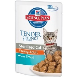 Корм для кошек Hills SP Feline Sterilised Young Adult Trout 0.085 kg