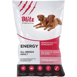 Корм для собак Blitz Adult All Breeds Energy 15 kg