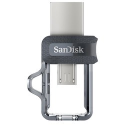 USB Flash (флешка) SanDisk Ultra Dual m3.0 64Gb (золотистый)
