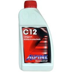 Охлаждающая жидкость Alpine Kuhlerfrostschutz C12 Ready Mix Red 1.5L