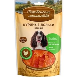 Корм для собак Derevenskie Lakomstva Delicacy Chicken Slices 0.1 kg