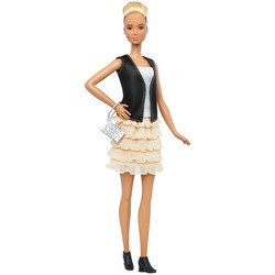 Кукла Barbie Fashionistas Leather and Ruffles DTF07