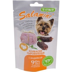 Корм для собак TiTBiT Salamini Dried Sausage with Turkey 0.04 kg