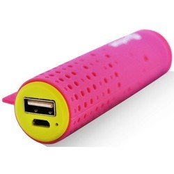 Powerbank аккумулятор AmperIn AI-TUBE (розовый)
