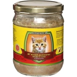 Корм для кошек Leopold Meat Delicacy with Poultry 0.5 kg